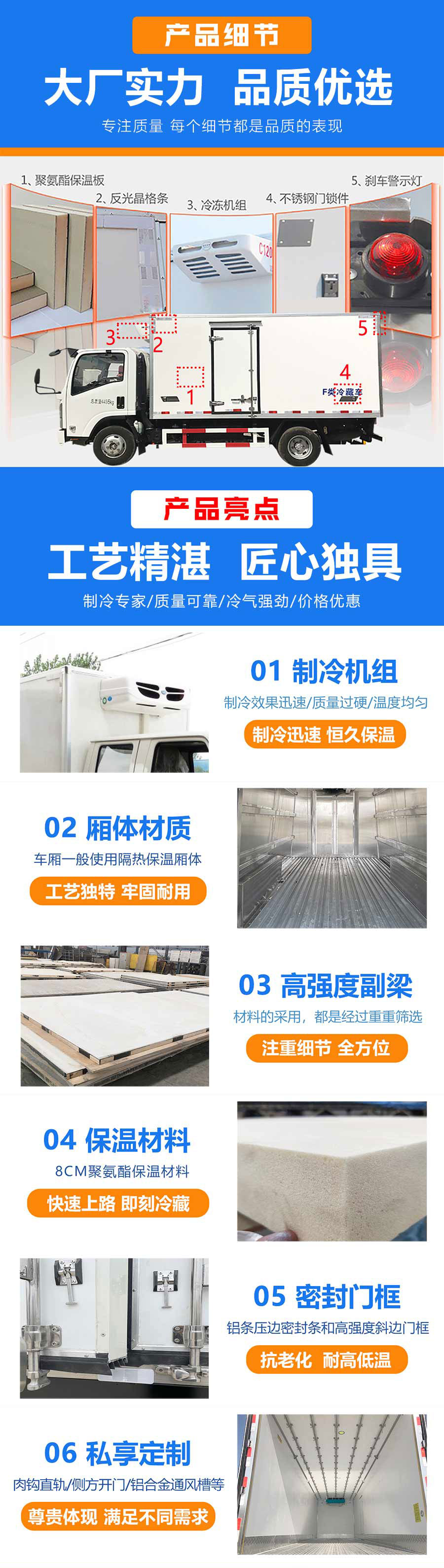 國六 江鈴順達4.2米冷藏車(chē)