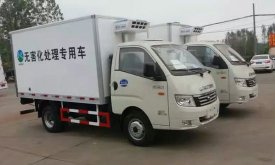 兩臺無(wú)害化處理運輸車(chē)發(fā)往河南鹿邑縣