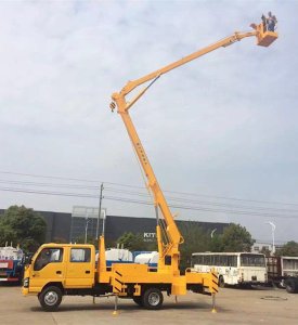 高空作業(yè)車(chē)結構工作原理